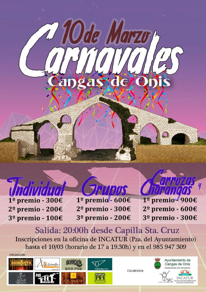 Cartel Carnaval de Cangas de Onís